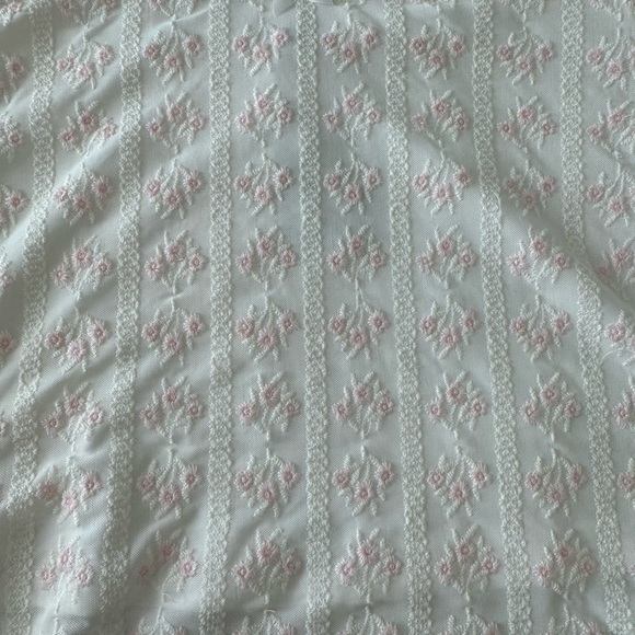 Garage - Mini Embroidered Skirt Pink and White - Small - Picture 4 of 6